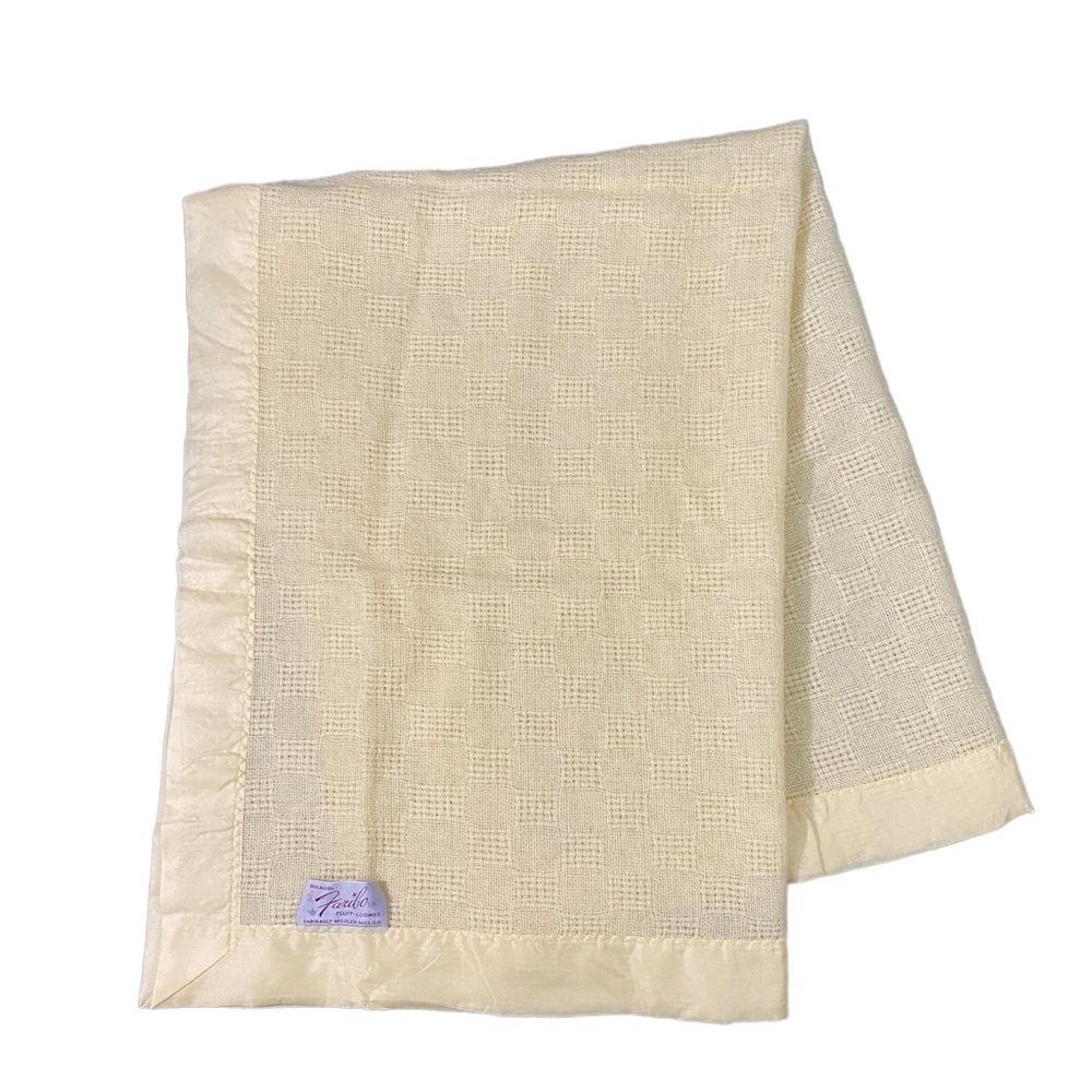 FARIBO 100% Wool Fluff-Loomed Faribault Woolen Mill Company Blanket